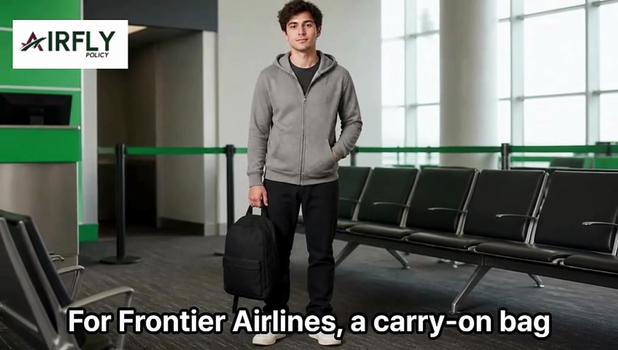 What qualifies as a carry-on bag for Frontier
