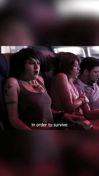 Plane hits turbulence, passengers face chaos, corpses come to life on the plane!#Movie #drama #recap