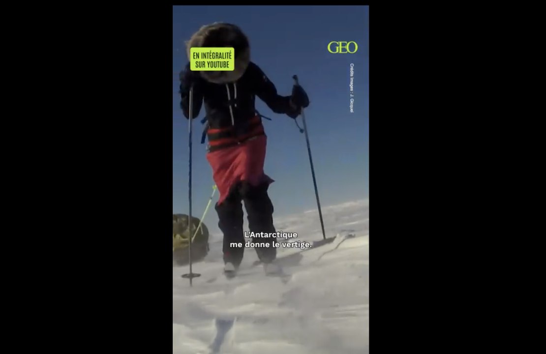 Stéphanie Gicquel : la plus longue expédition sans voile de traction réalisée par une femme en Antarctique