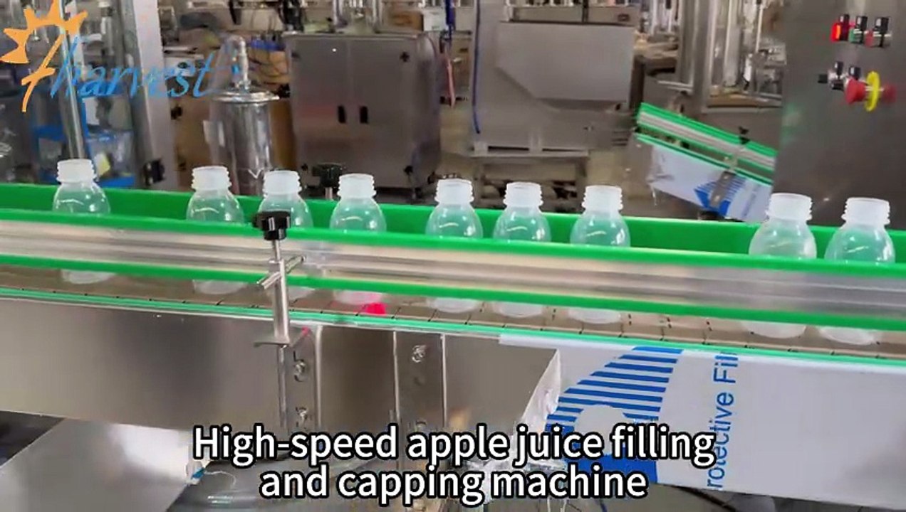 Which Chinese manufacturer offers a high-speed juice filler machine for apple juice?