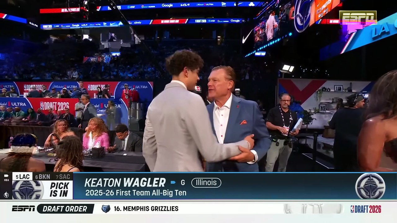All 30 First Round Picks of the 2026 NBA Draft...