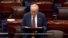 El líder demócrata de EE UU: "El pueblo estadounidense ha pagado el precio por el error histórico de Trump en Irán"