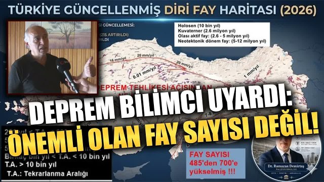 'Fay Sayısının Artması Tehlikenin Arttığı Anlamına Gelmiyor'