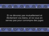 Sourate al Baqara (v177-202) - avec trad Francais - Moaqly
