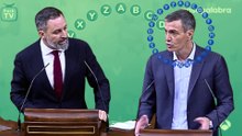 Abascal retrata a Sánchez con El Rosco de la corrupción socialista: de la A de Ábalos a la Z de Zapatero