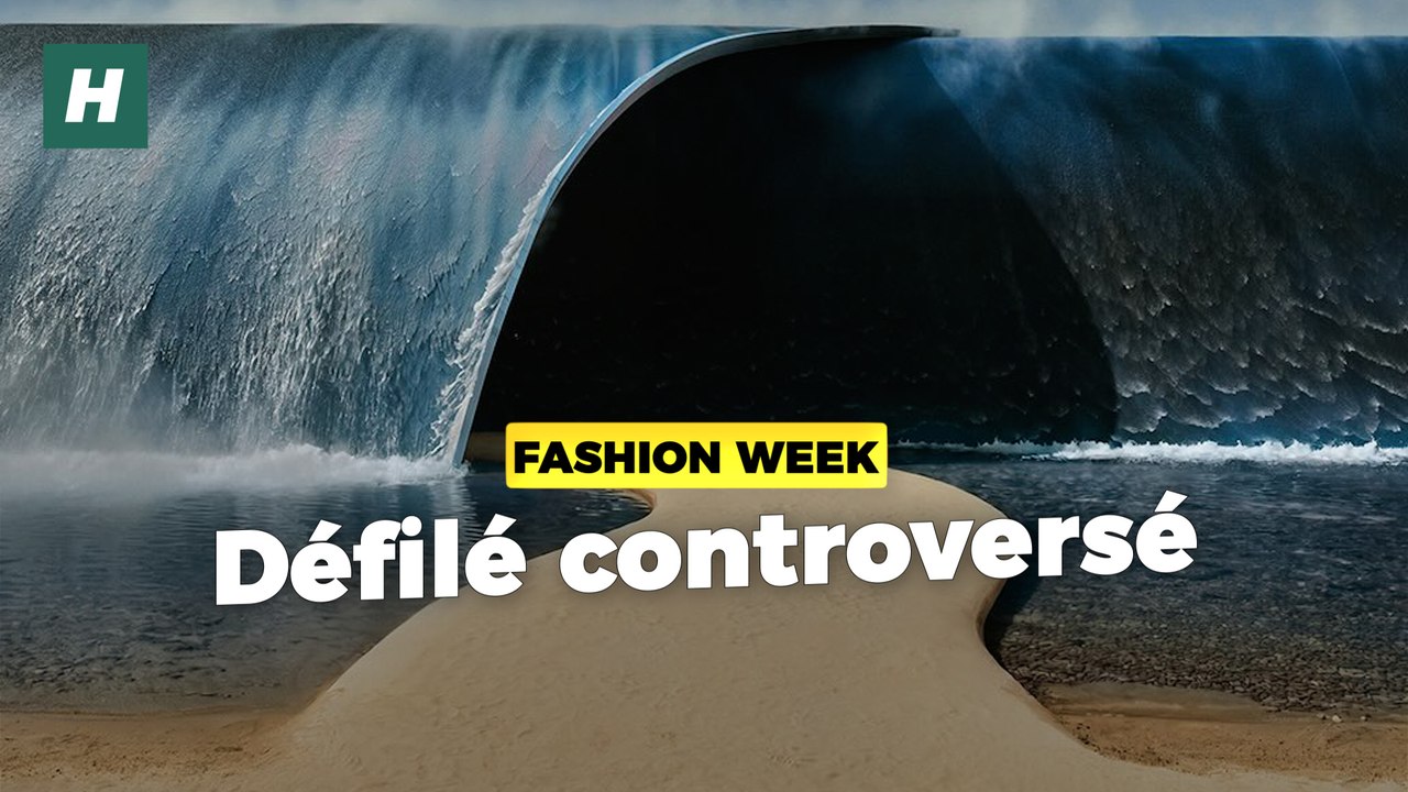 En pleine canicule, le décor du défilé Louis Vuitton de Pharell Williams à Paris ne fait pas l’unanimité