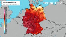 Enorme Temperaturanomalien in Deutschland - kurz: Es ist für die Jahreszeit viel zu heiß!