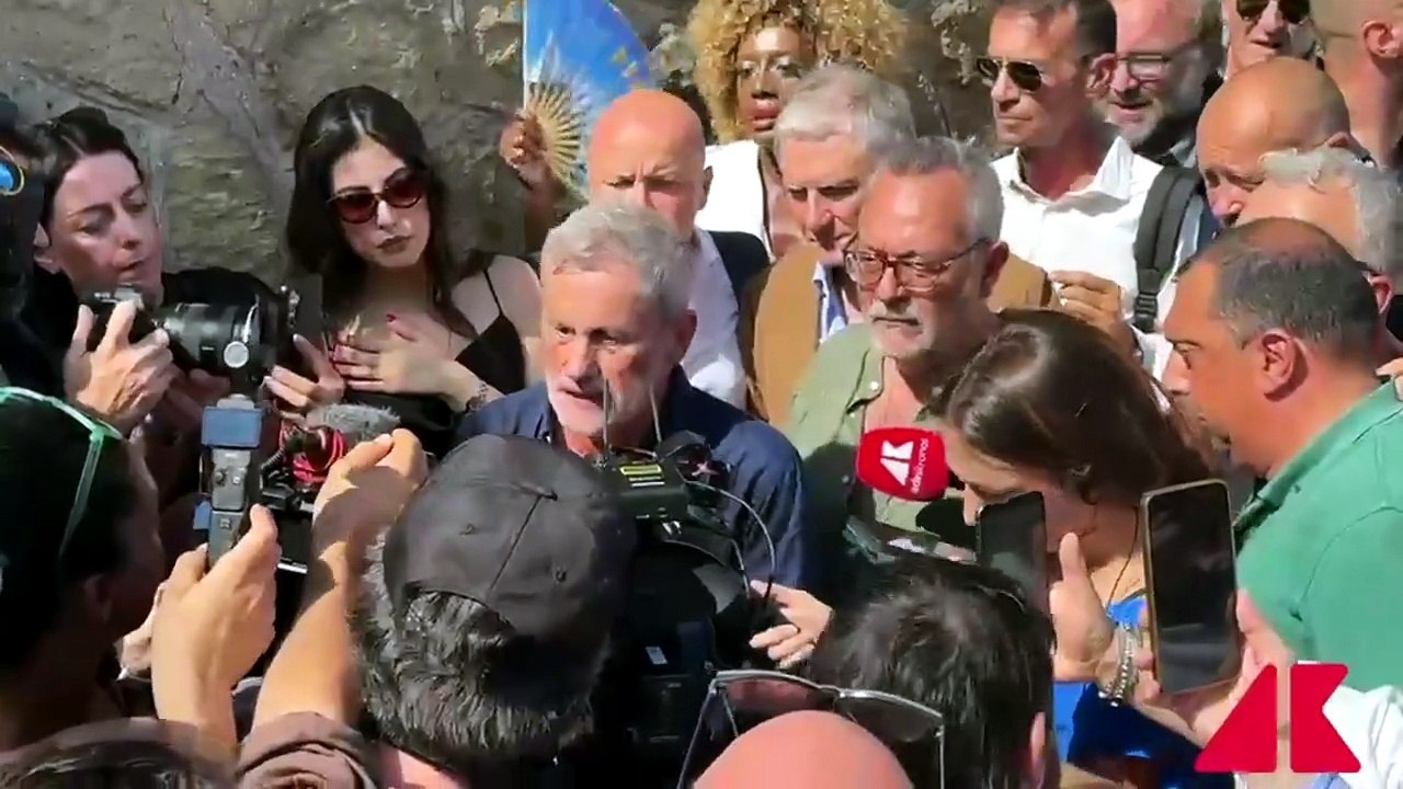 Alemanno esce da Rebibbia, “Sono sovranista, stasera vedo Vannacci. Io pontiere con la Meloni? Porto solo la mia esperienza”