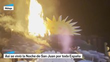 Así se vivió la Noche de San Juan por toda España