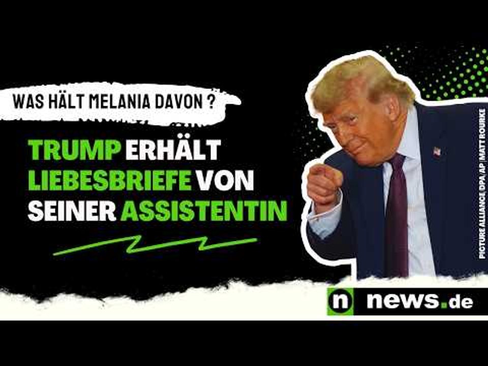 Donald Trump und Natalie Harp: Was wohl Melania davon hält? Trump erhält Liebesbriefe