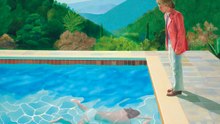 Visita guiada por... 'Retrato de un artista (Piscina con dos figuras)' de David Hockney