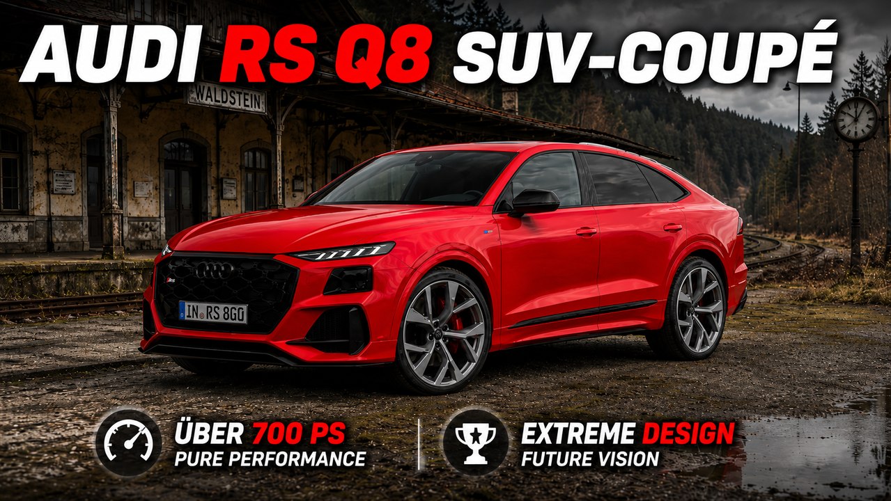 2028 Audi RS Q8 SUV-Coupé: Luxus-SUV trifft Supersportler
