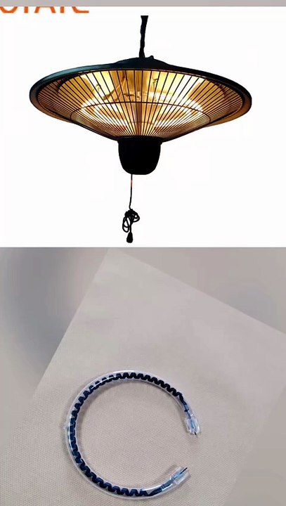 2100w Ceiling Hanging Electric Heater High Power Infrared Industrial Heating