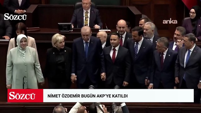AKP'lilerin 'Laik atak geçirdi' sözleriyle dalga geçtiği Nimet Özdemir bugün AKP'ye katıldı