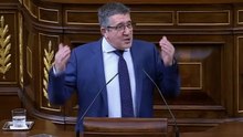 Patxi López se gana el sueldo, ataca a Peinado y grita a pleno pulmón en el Congreso: "¡Yo con Begoña, claro que sí!"