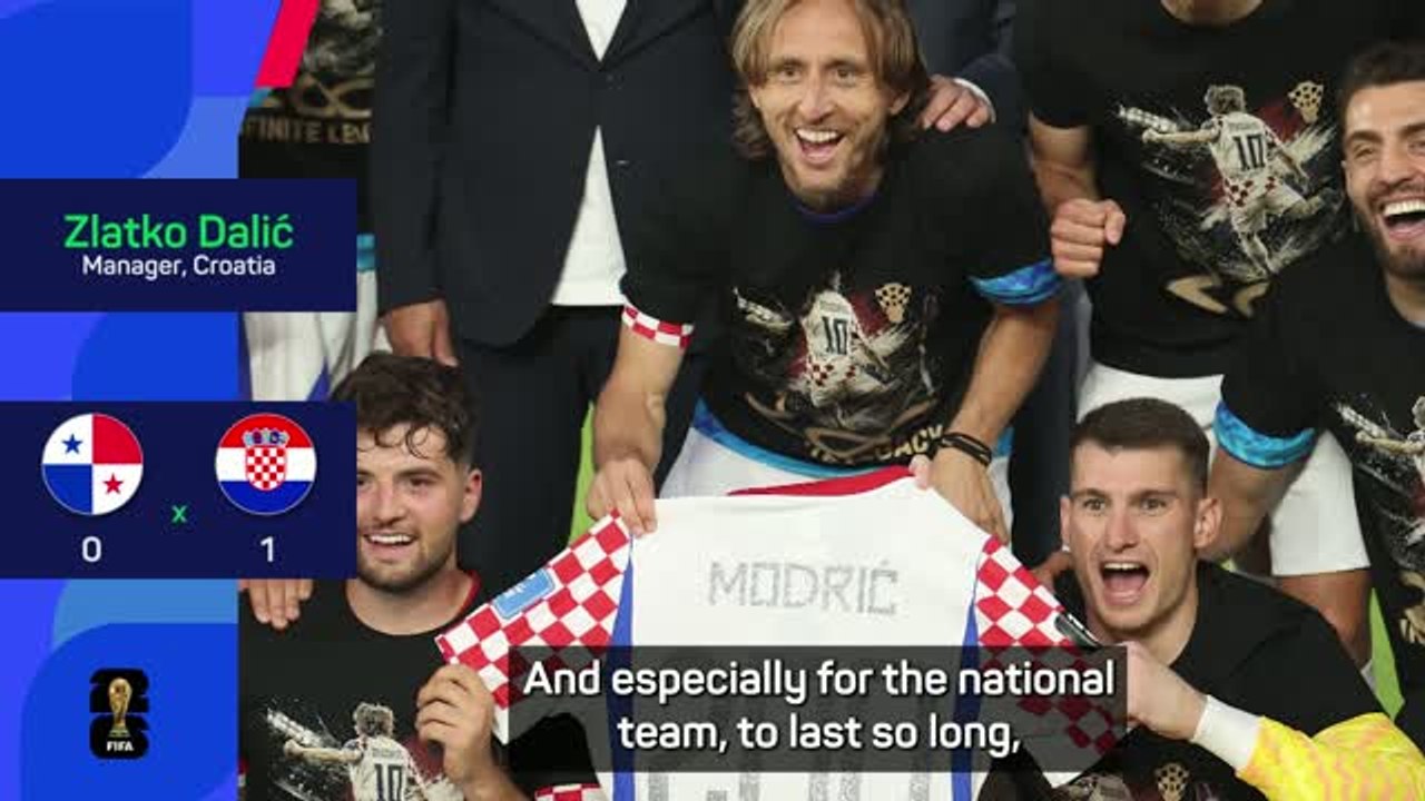 200-cap Modric forever enters history, says Dalic