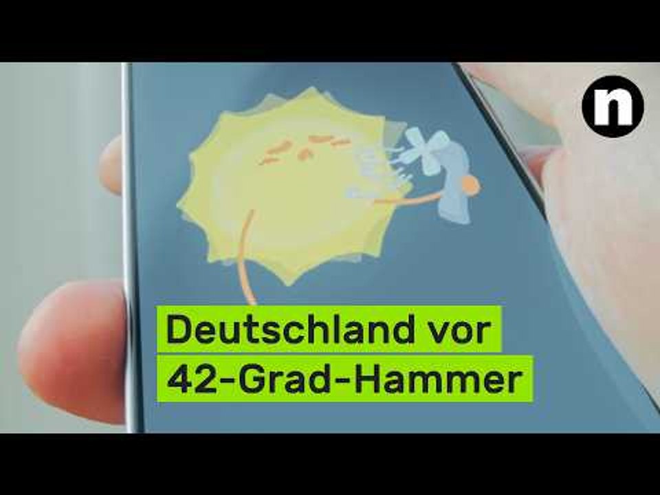 Hitzedom rollt an: Deutschland vor 42-Grad-Hammer