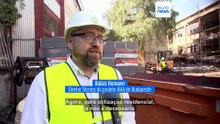 Antiga escola de Budapeste está a ser transformada em prédio de habitação