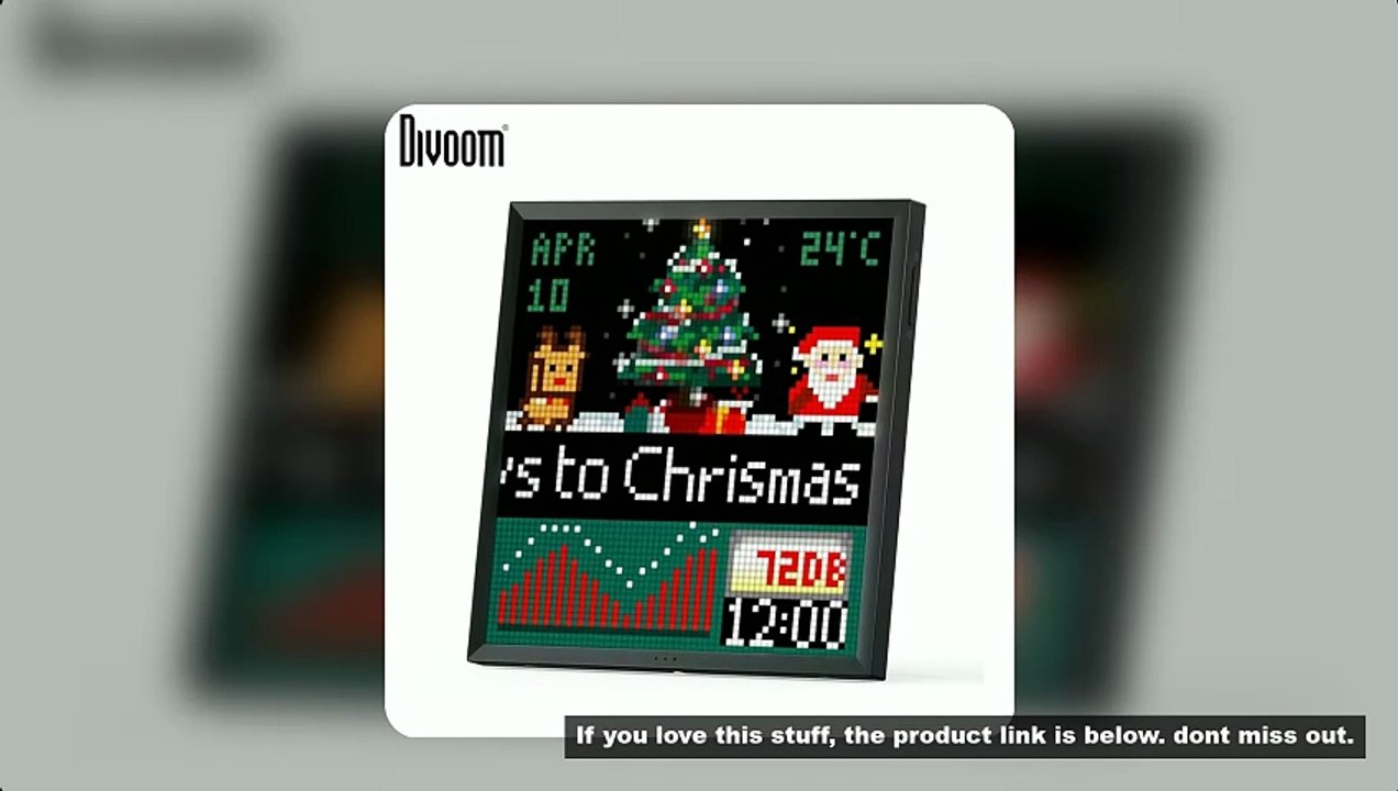 Divoom Pixoo 64 WiFi 64 X 64 LED Panel  for Gaming Room Decoration Pixel Art Display WiFi Cloud Digi
