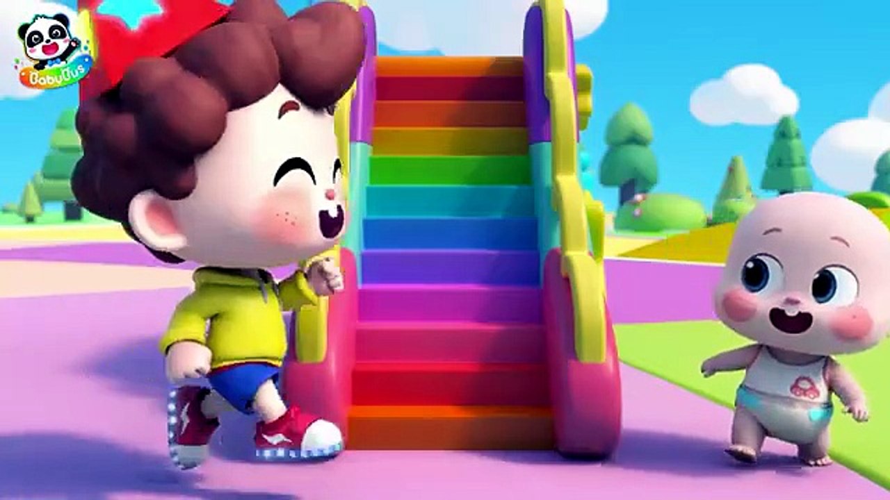 Hide and Seek with Colored Babies _ Learn Colors _ Magic Brush _ Nursery Rhyme _ Kids Song _ BabyBus