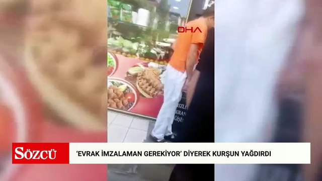 Küçükçekmece'de 'Evrak imzalaman gerekiyor' diyerek kurşun yağdırdı: 1 ölü
