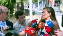 Elisa Mouliaá 'burla' su orden de detención y reaparece por sorpresa en los juzgados