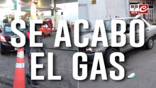 Mientras Crónica transmitía en vivo, anunciaban que ya se quedaban sin gas
