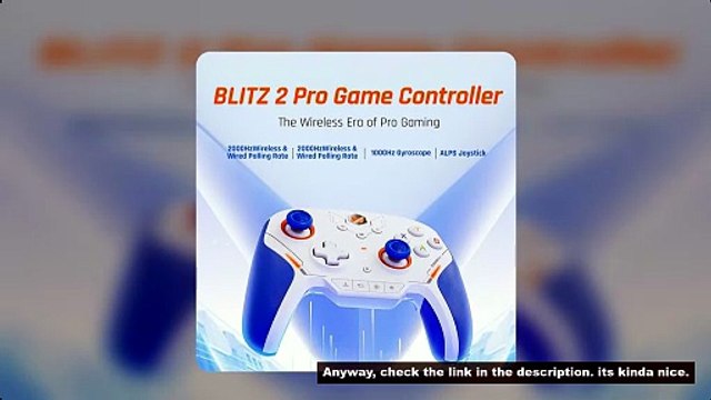 BIGBIG Won Blitz 2 Pro Wireless Controller 2000Hz return rate APEX somatosensory Controllers Support