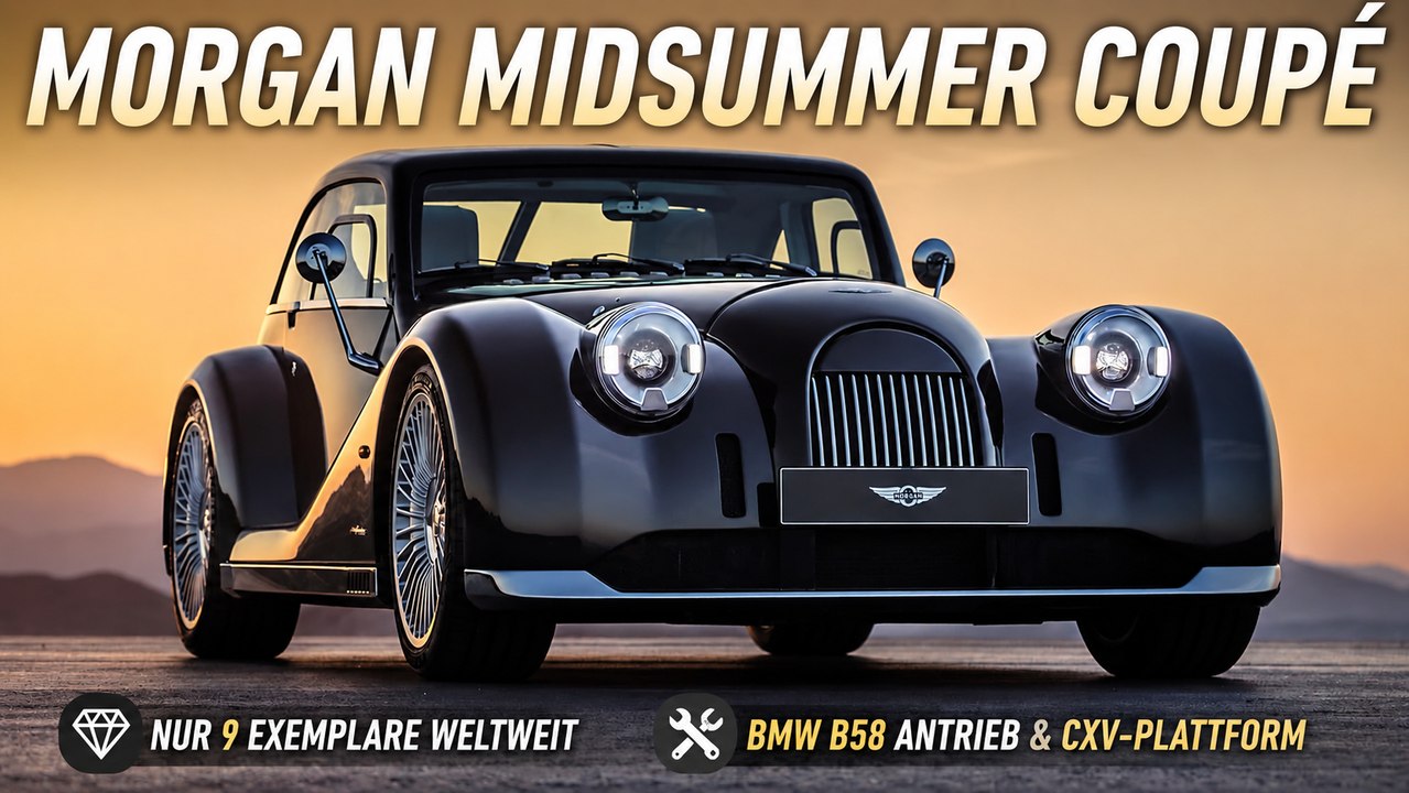 Morgan Midsummer Coupé: Ein Sammlerstück für die Ewigkeit