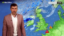 Met Office Wednesday Afternoon Weather Forecast 24/06/26