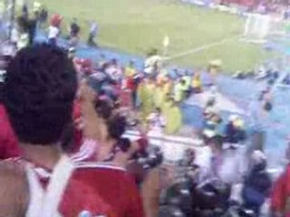 Fete aprés matche au stade