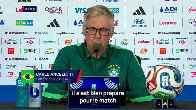 Ancelotti : Neymar est capable de jouer 90 minutes en marchant !