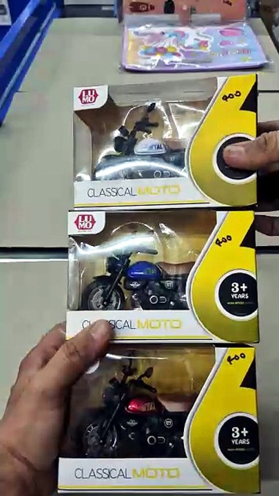 Diecast Motorcycle Model Toy 🏍️ | Pull Back Ac...