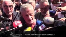 Alemanno esce da Rebibbia tra i cori: "Io in cella da innocente"