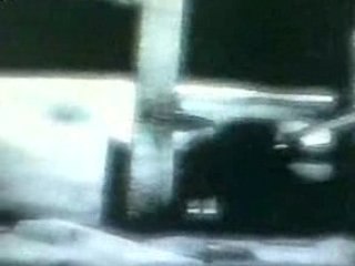 1969, Armstrong filme une structure sur la Lune