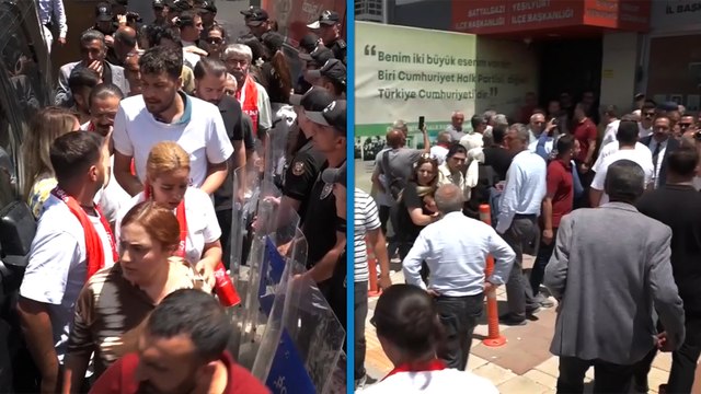 Malatya'da CHP ilçe ve gençlik kolları yöneticileri, İl Başkanlığı'na alınmadı