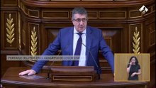 Patxi López a Feijóo: “Es usted un ruin”