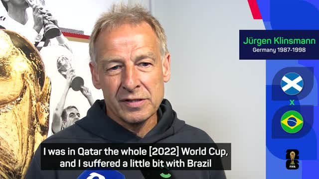Klinsmann labels Brazil as 'secret favourites' to win World Cup