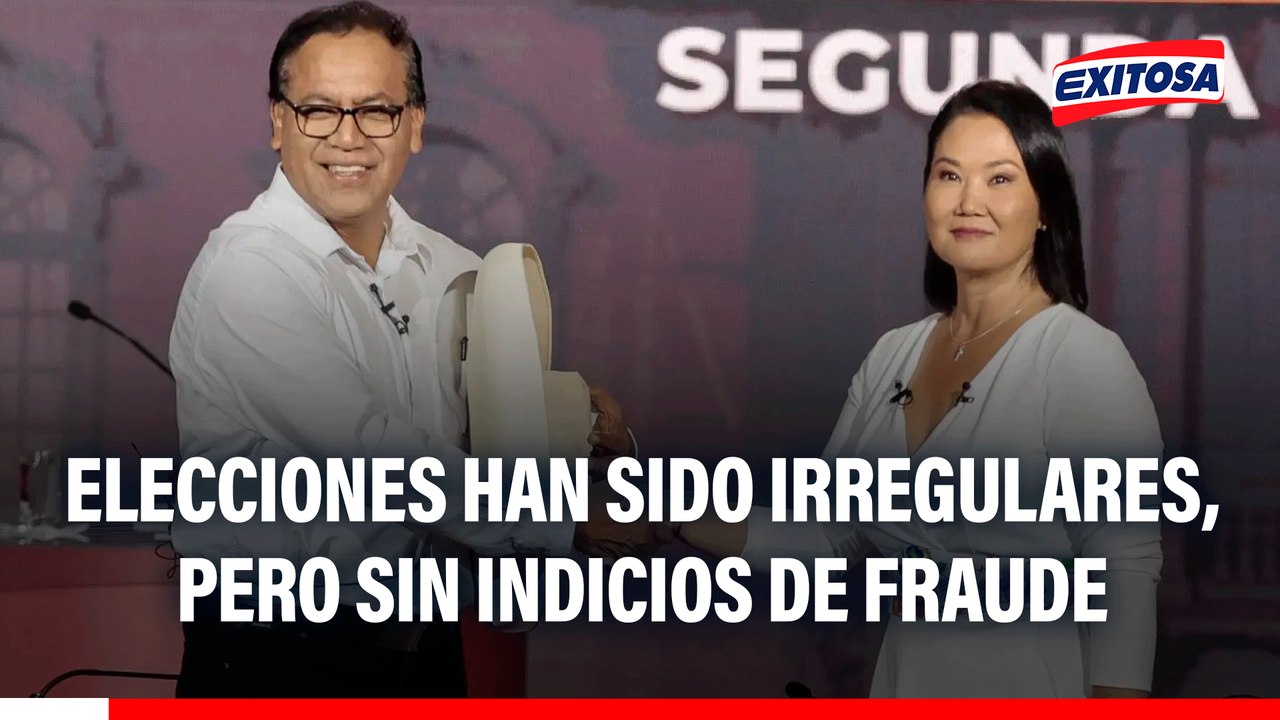 Proceso electoral ha sido poco profesional, pero sin indicios de fraude, señala analista político