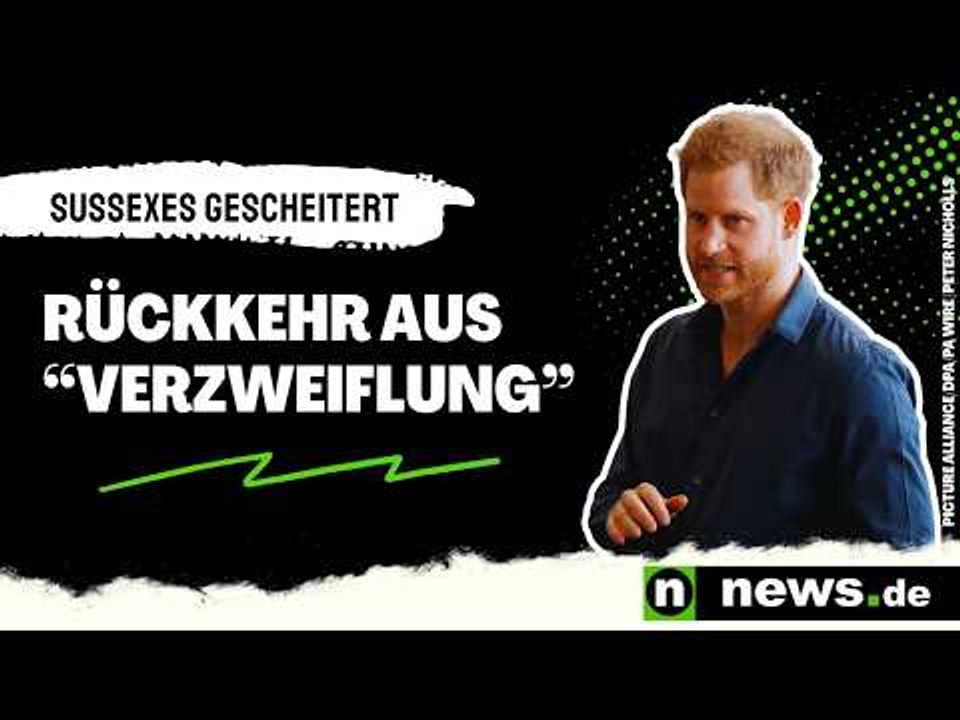 Harry und Meghan: Rückkehr aus 'Verzweiflung' - Royals-Autor erklärt Sussexes für gescheitert