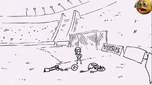 the football playing abilities of two legends 😂 #football #ronaldo #Ronaldinho #GOAT#todayviral @viralinterpretation