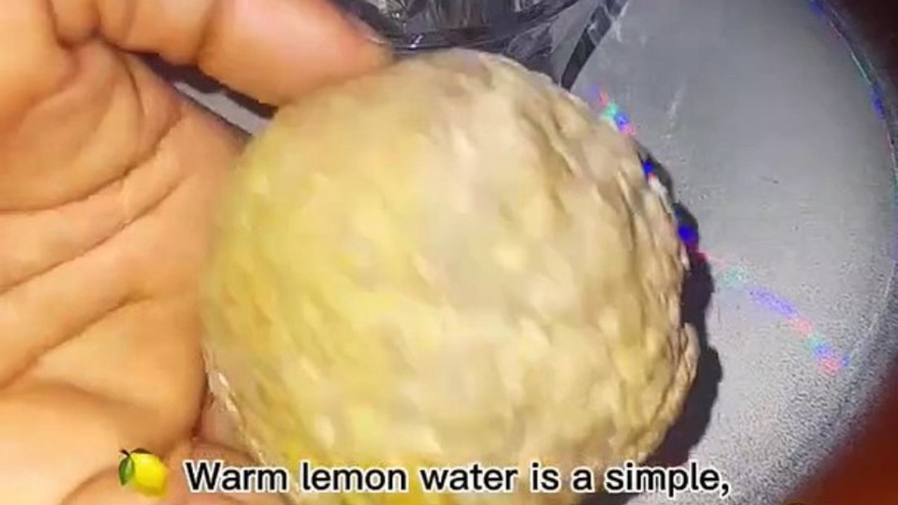 Millions of people start their morning with lemon water—here's why!" .