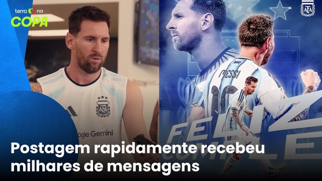 Parabéns, Messi! Craque publica vídeo de treino e recebe homenagens de fãs nas redes