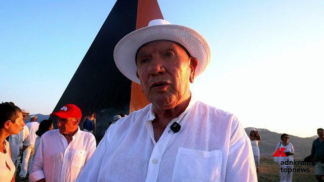 Antonio Presti al Rito della Luce a Fiumara d’Arte: “I giovani devono tornare ad avere la visione del futuro”