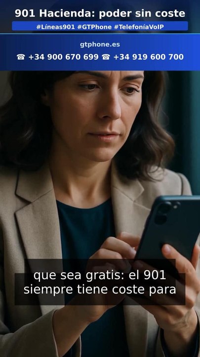 ¿El 901 de Hacienda es gratuito? Costes y alternativas (en 1 minuto)