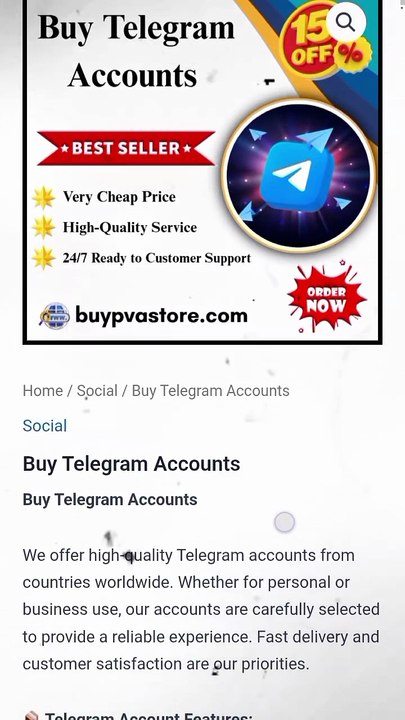 Top Most Buy Telegram Accounts for Sale – Aged & PVA in 2026