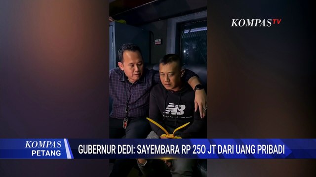 Dedi Mulyadi Tegaskan Uang Sayembara Penangkapan Taufik Hidayat dari Dana Pribadi | KOMPAS PETANG