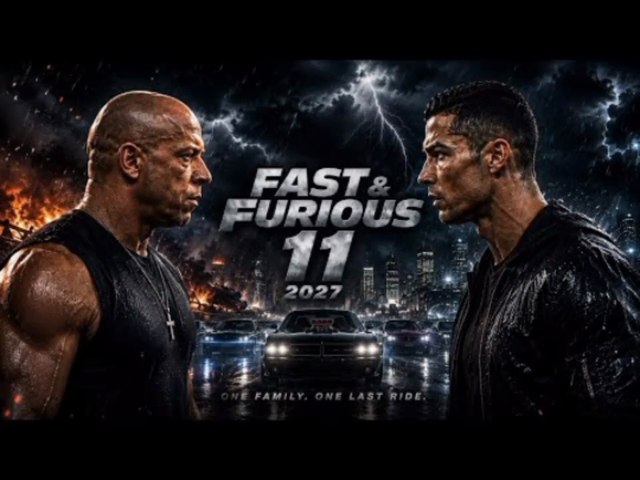 Vin Diesel Cristiano Ronaldo Fast & Furious 11 2027 Concept-Fun Trailer My Reaction sq