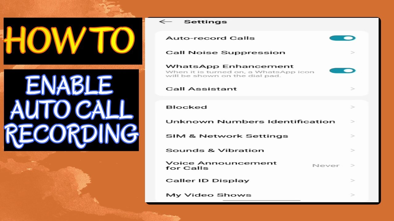 Auto Call Recording without any App | Call Recording in any Android Phone | Call Recording in Tecno