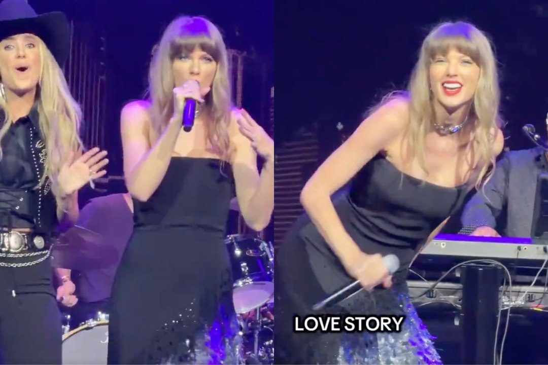 Taylor Swift revive “Love Story” junto a Lainey Wilson y desata la locura